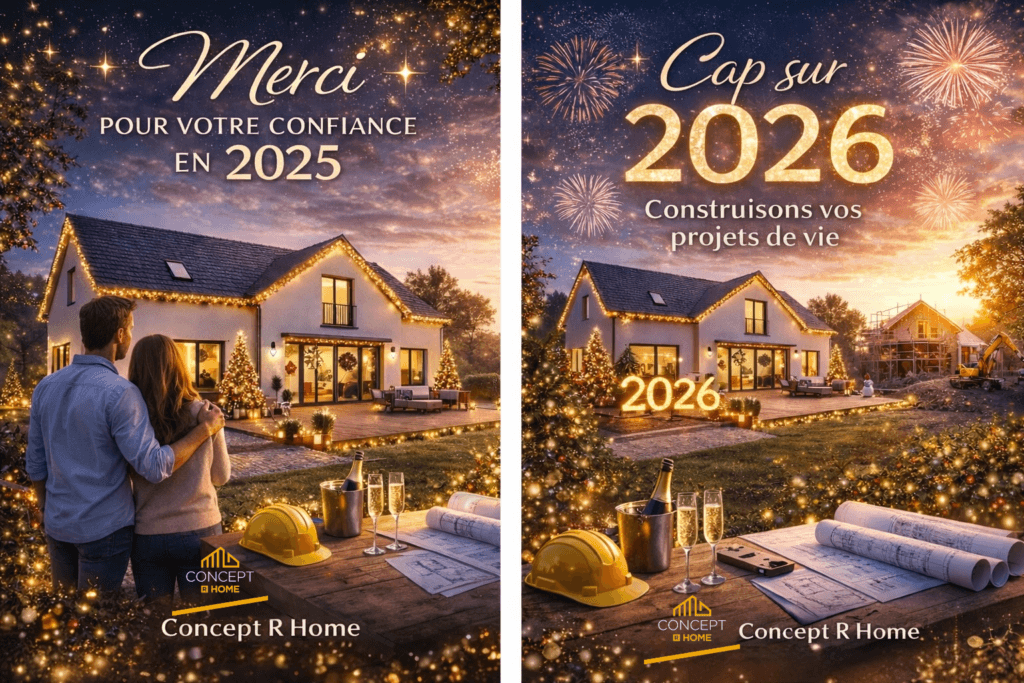 Construction de maison individuelle neuve : Concept R Home vous remercie et se projette vers l’avenir