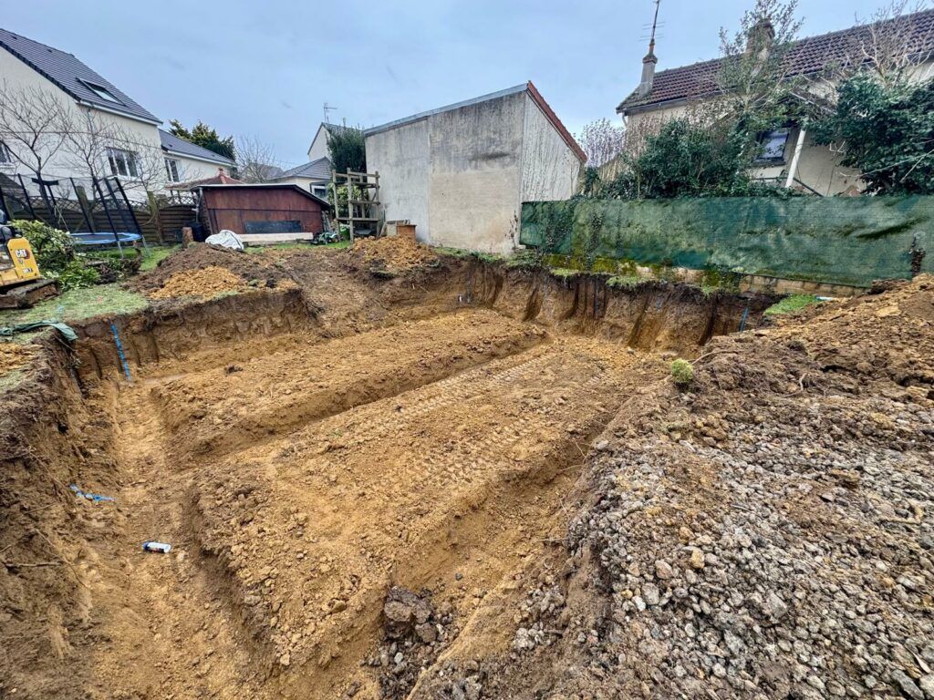 Terrassement fondations