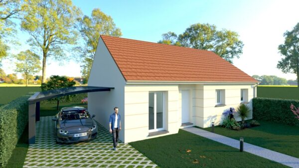 Maison neuve à Saulnières (28500)