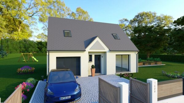 Maison neuve à Ponthévrard (78730)