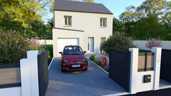 Maison neuve à Bennecourt (78270)