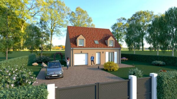Maison neuve à Bû (28410)